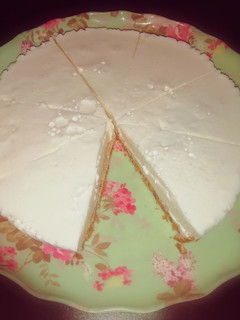 عکسی از دستور چیز کیک ساده🍰
