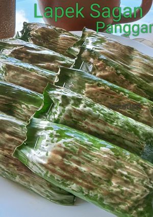 Foto resep Lapek Sagan Panggang, khas Payakumbuh