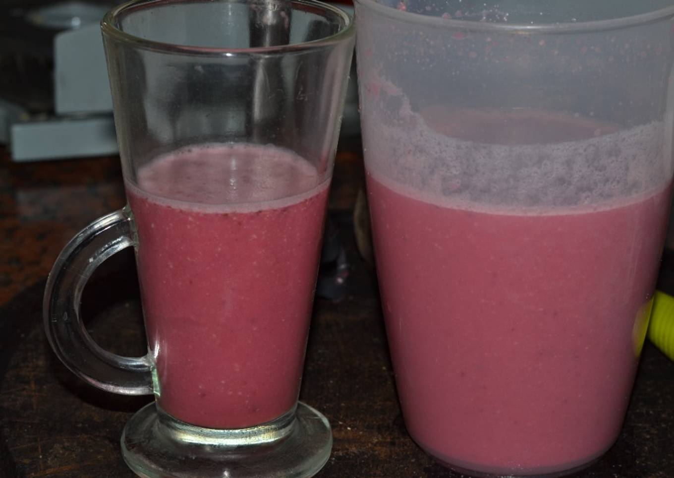 Jugo sano y nutritivo