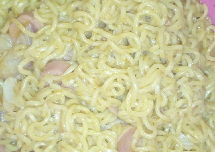 Simple Way to Prepare Any-night-of-the-week Indomie sausage | The Best Food|Simple Recipes for Busy Familie