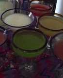 Cóctel de pulque y fresa