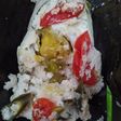 Pepes tahu telor asin