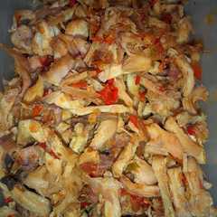 Foto resep Ayam Suwir pedas