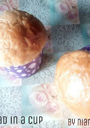 Foto resep Milky bread in a cup