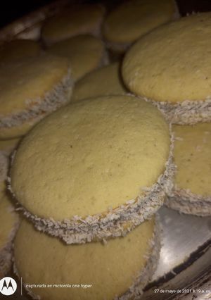 Una foto de Alfajores de maicena