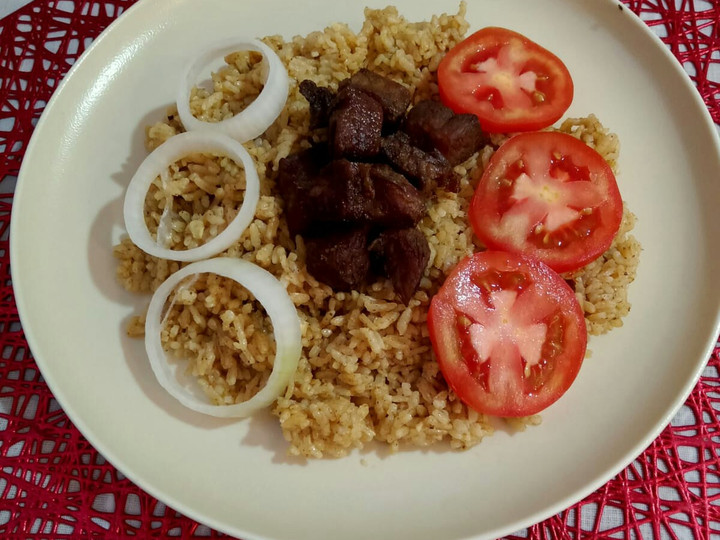 Resep 380. Nasi Kebuli Praktis Anti Gagal