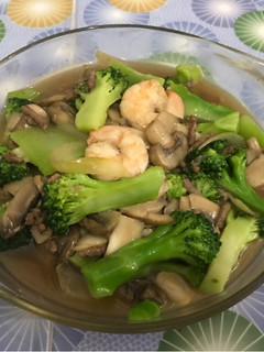 Foto resep Brokoli cah sapi udang jamur