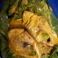 A picture of Steamed Hilsa.