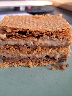 Une photo de Mille feuille praliné