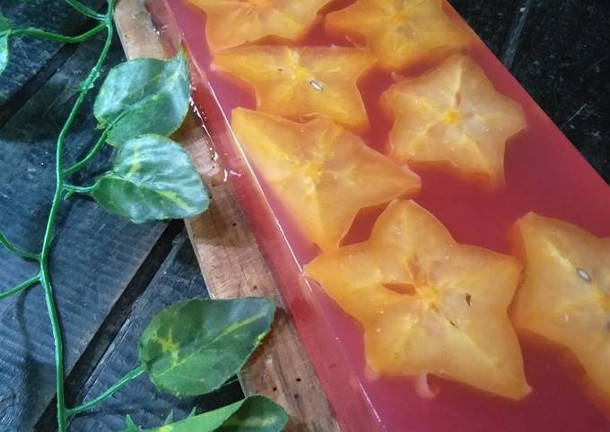 Resep Puding blimbing oleh Umi rama - Cookpad