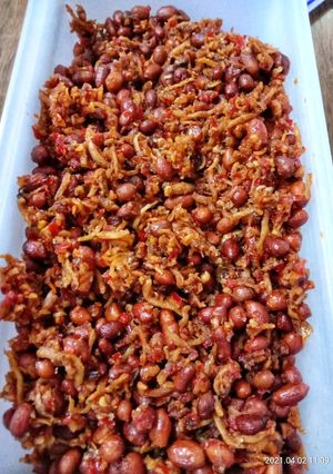 Foto resep Teri Medan kacang balado