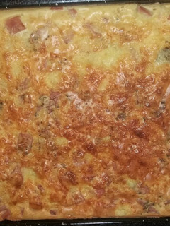 Una foto de Torta de fiambre masa licuada