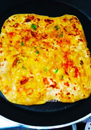 A picture of Vegetables Overloaded Paratha.