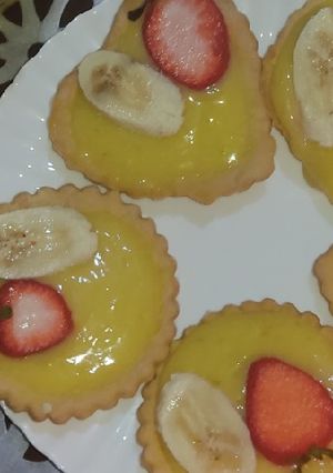صورة لوصفة كريمة خفيفة لتارتولات الليمون