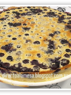 Foto principal de Clafoutis de arándanos