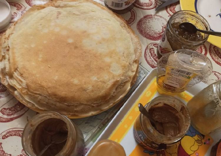 Le secret pour faire des recettes Pâte à Crêpe non sucré légère 🥞😋 spécial