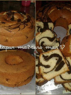 Foto resep Marmer cake empuk ngembang