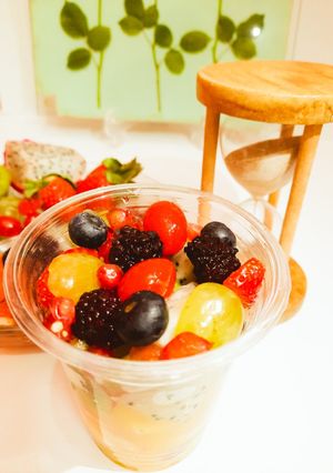 A picture of Rainbow Fruit Salad.