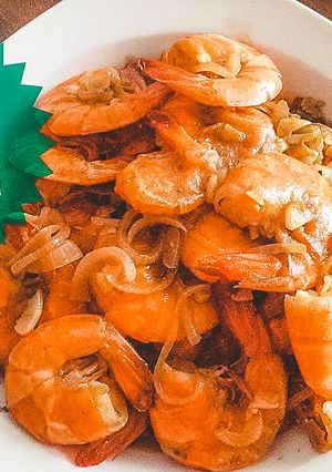 Foto resep 7. UDANG SAUS TIRAM ala Anie