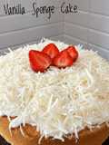 Vanilla Sponge Cake