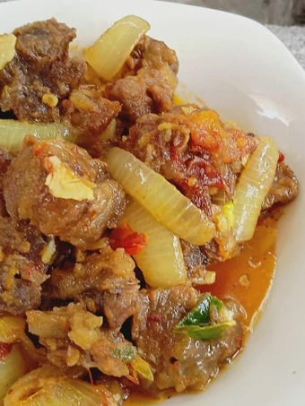 Langkah Mudah untuk Membuat Resep Oseng tetelan mercon mama oyek Anti Ribet, Menggugah Selera