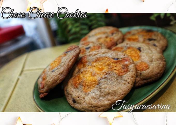 Langkah Mudah untuk Menyiapkan 🧀Choco Cheese Cookies 🧀, Bikin Ngiler