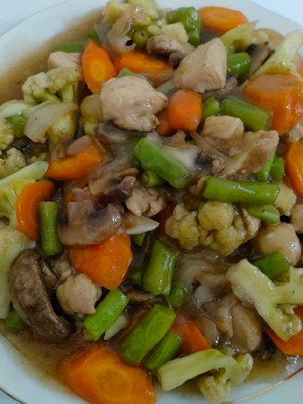 Cara Membuat Ayam Cah Jamur Rumahan
