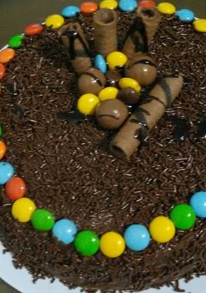 Foto resep Kue ulang tahun sederhana