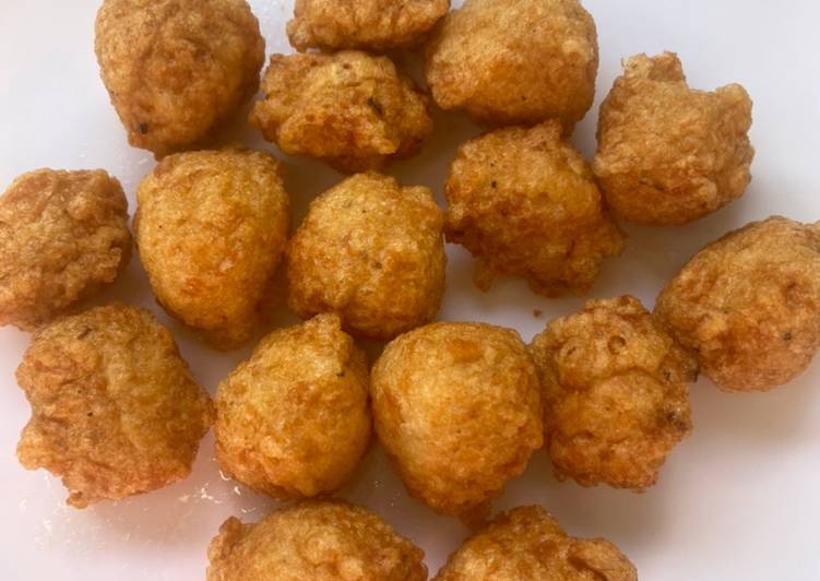 Cara mudah Menyiapkan Bakso goreng ayam✨ yang Enak Banget