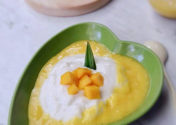 96. Bubur Sumsum Saus Mangga