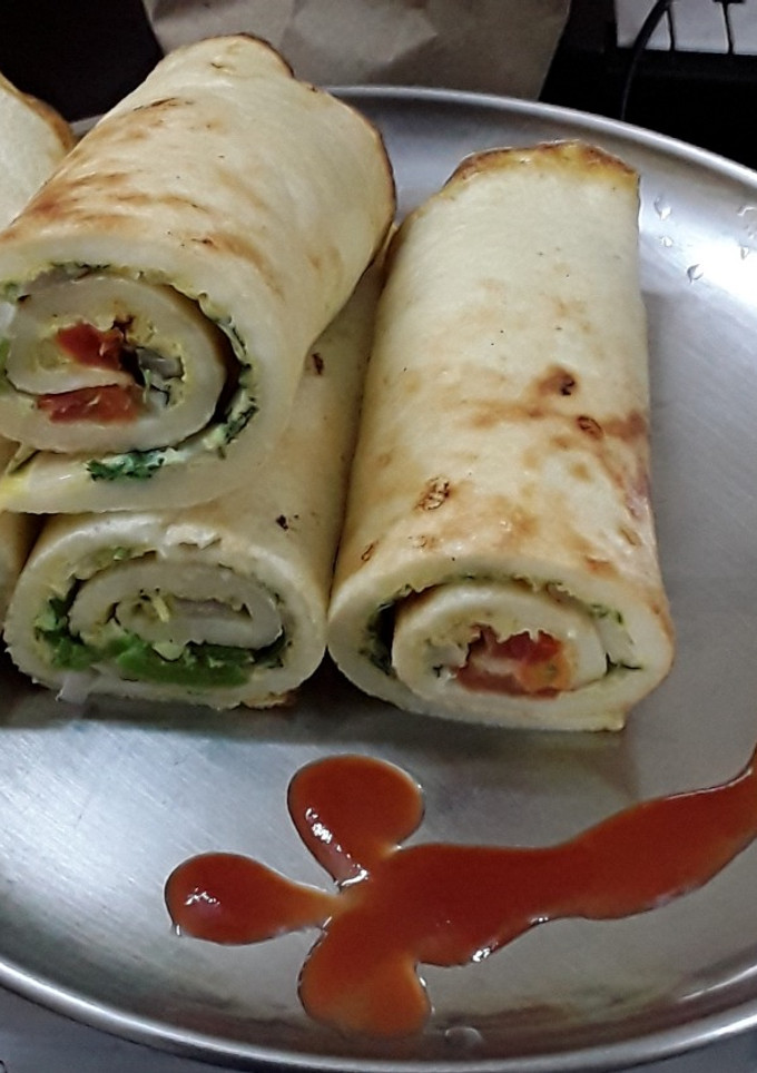 முட்டை ரோல் செய்முறை முக்கிய புகைப்படம்