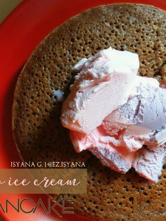 Foto resep Choco Ice Cream Pancake
