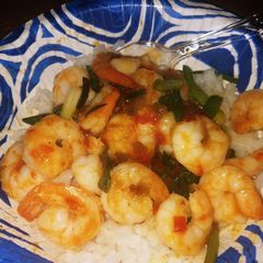 A picture of Sweet Thai Jalapeño Shrimp.