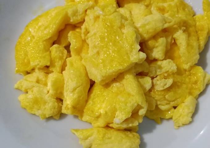 Resep Scramble Egg Oleh Nur Azifah Zifa Cookpad