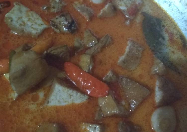 Resep Sayur krecek tahu yang Sempurna