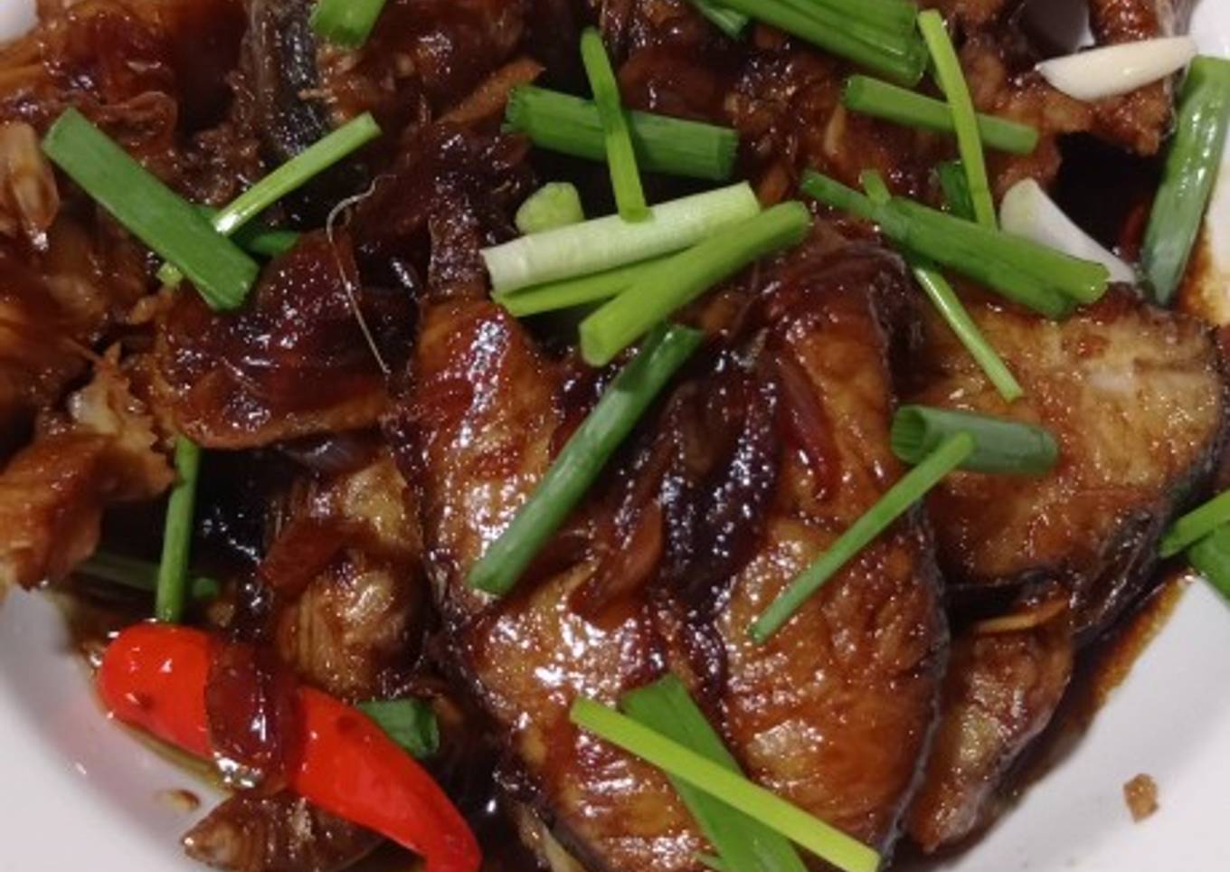 Ikan Tenggiri kecap
