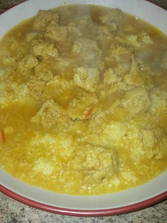 Una foto de Curry de soja (vegano)