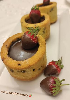 Foto di Muffin con ganache al cioccolato fondente