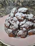 Buñuelos de banana bien livianos