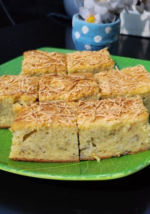 Foto resep Bolu pisang keju