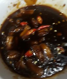 thịt heo xào mắm ruốc