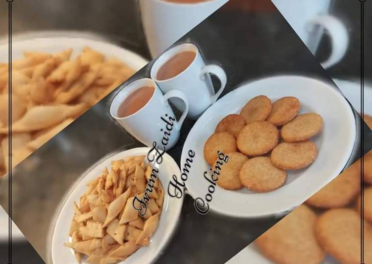 š©MEETHI TIKIYAAš©
(semolina & flour biscuit)