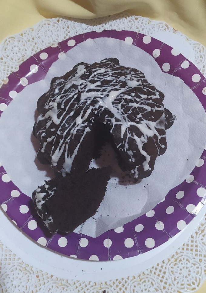 Una foto de Budín de manzana, sin harina