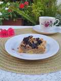 Crumble de naranja y chocolate