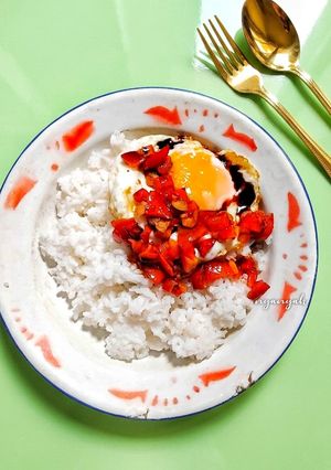 Foto resep Nasi Telur Ceplok Sambal Kecap
