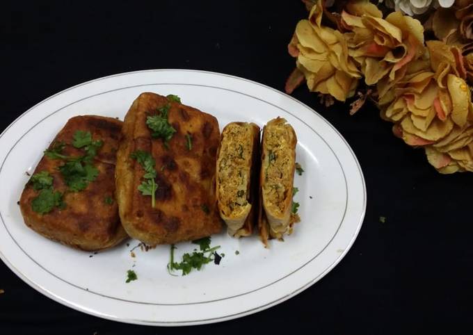 Recipe of Any-night-of-the-week Keema Baida Roti