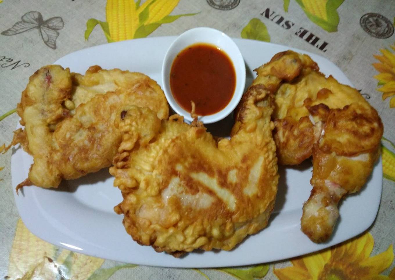 Pollo kentucky con Thermomix