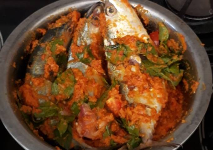 Resep Ikan kembung pepes Anti Gagal