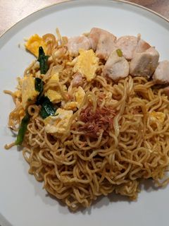 Foto resep Mie Goreng Kari Ayam