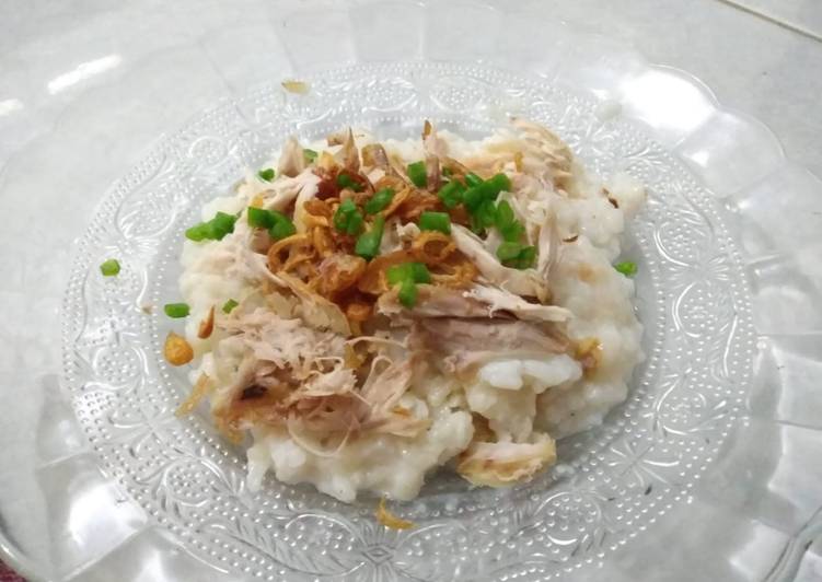 Bubur ayam kering